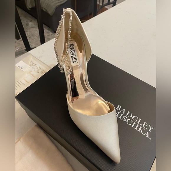 Badgley Mischka Tierra d'Orsay Pointed Toe Pump - Picture 1 of 11